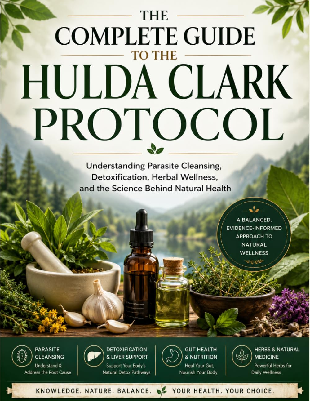 The Complete Guide to the Hulda Clark Protocol: A Comprehensive Guide to Parasite Cleansing, Herbal Remedies, Detoxification, Gut Health, and Natural Wellness