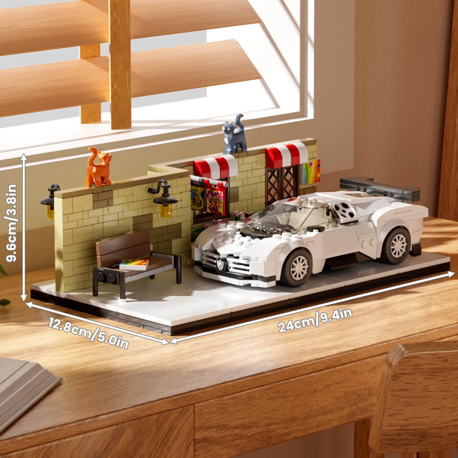 Mould King 13060 Auto da Corsa Pagani Zonda-R Giocattoli di Costruzione a Blocch