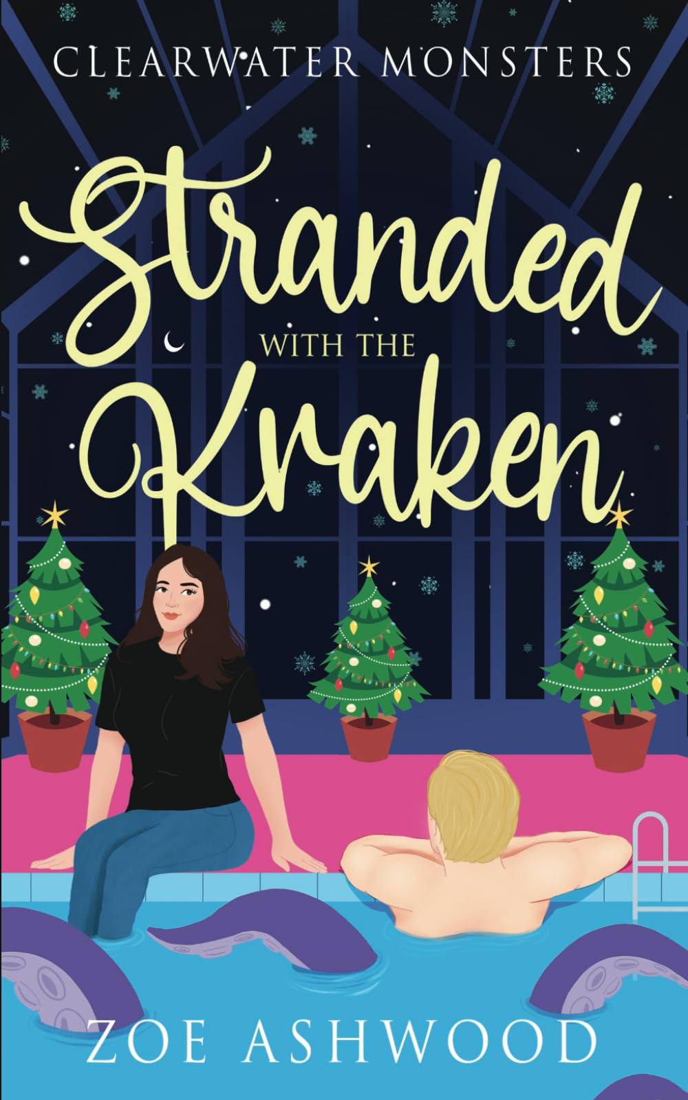Stranded with the Kraken: A Monstrous Holiday Tale (Clearwater Monsters)