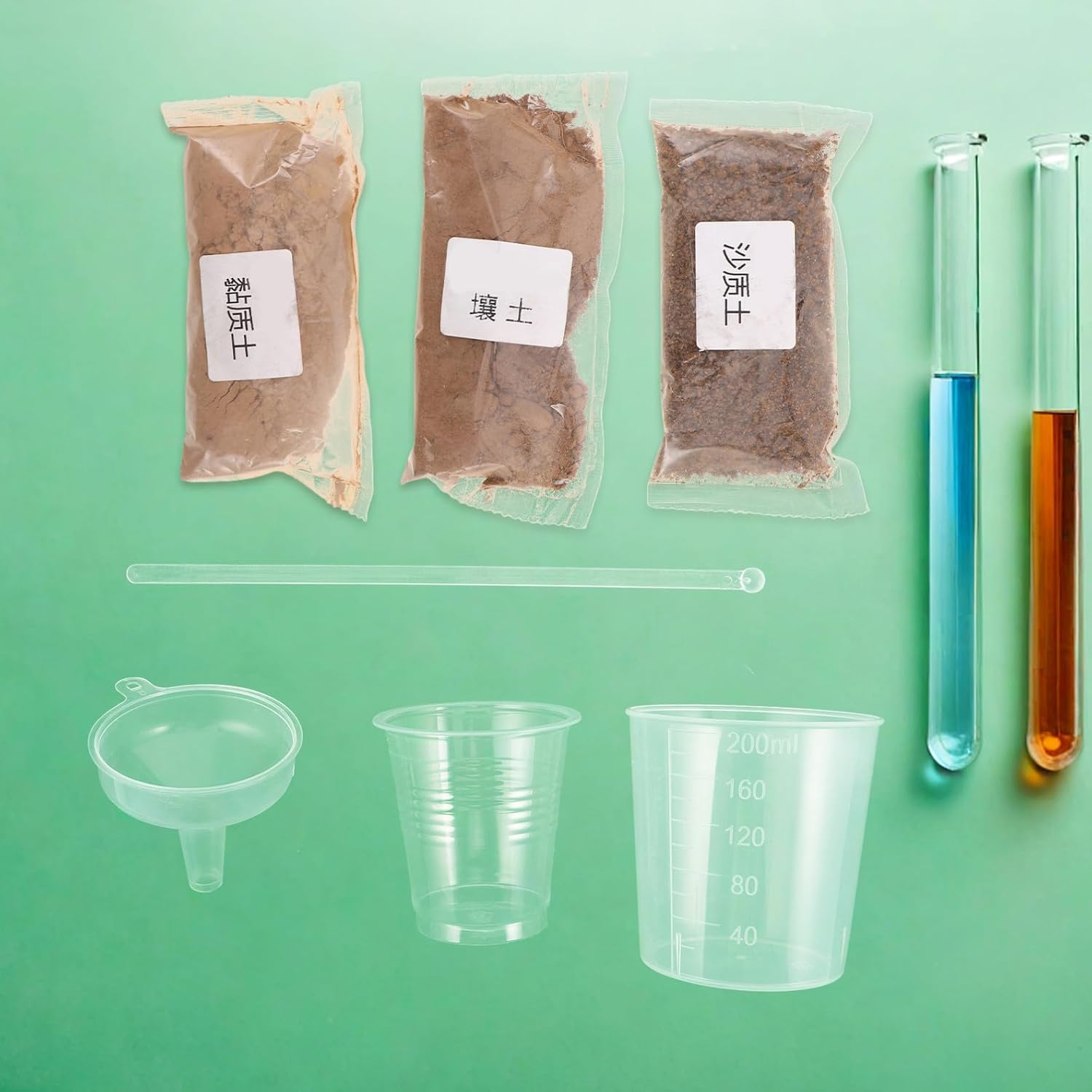 Soil Experiment Kit 2 Sets for School Science Projects