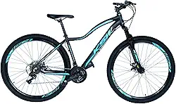 Bicicleta Bike Aro 29 KSW e KSX MTB Alumínio 21V Câmbios ESPECIAIS- Feminina - Cabeamento Superior Interno