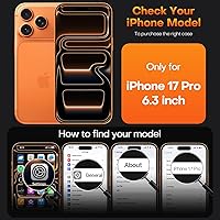 Vista 325 de TAURI Funda magnética 2 en 1 transparente para iPhone 14 Pro, compatible con Magsafe [no amarillenta] con protector de pantalla, protección de grado
