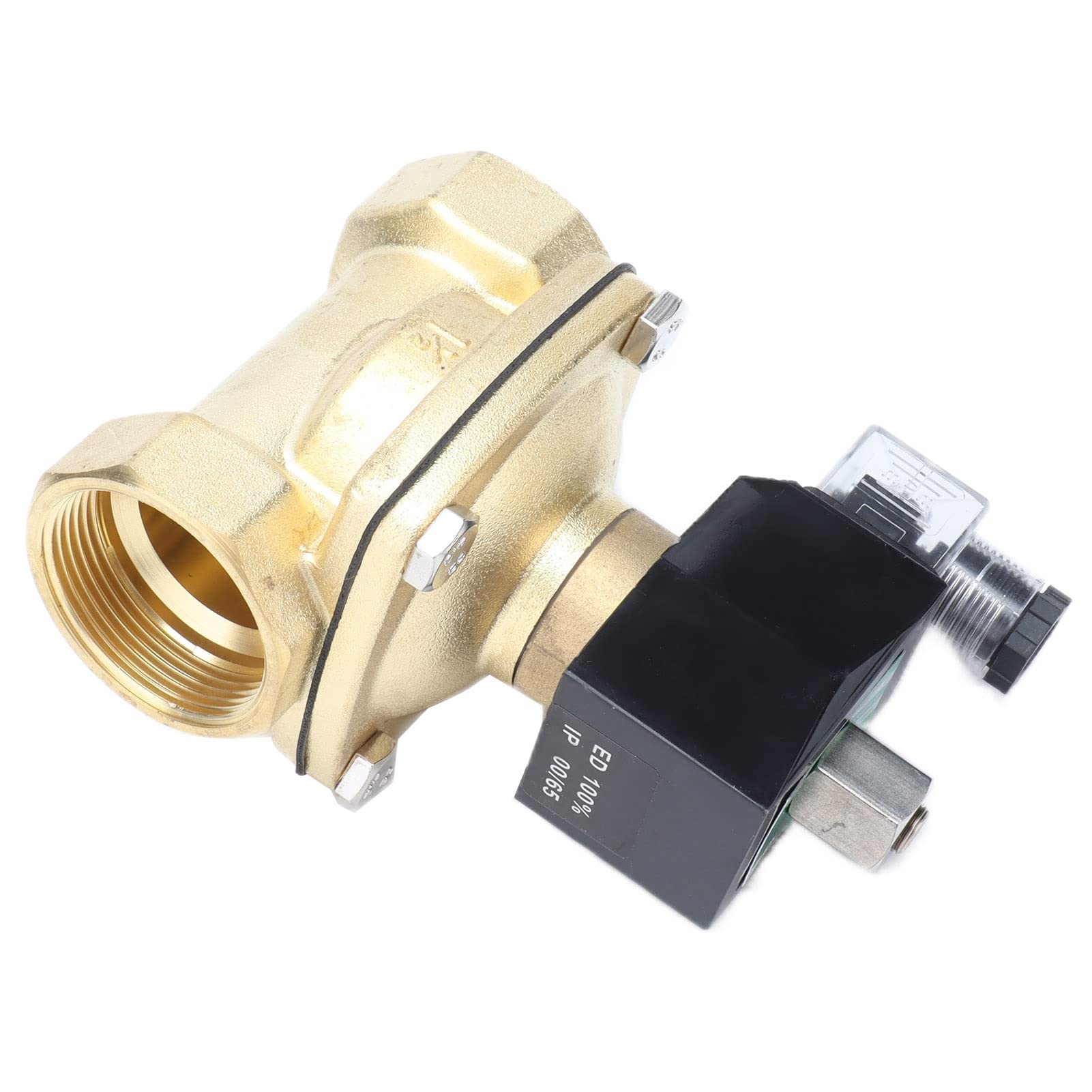 ZAWÓR SOLENOIDNY MOSIĄŻOWY ZWYKŁADNIE OTWARTY ZAWÓR ELEKTRYCZNY SOLENOID DO URZĄDZENIA AUTOMATYZACJI MECHANICZNEJ (CA 220 V.)