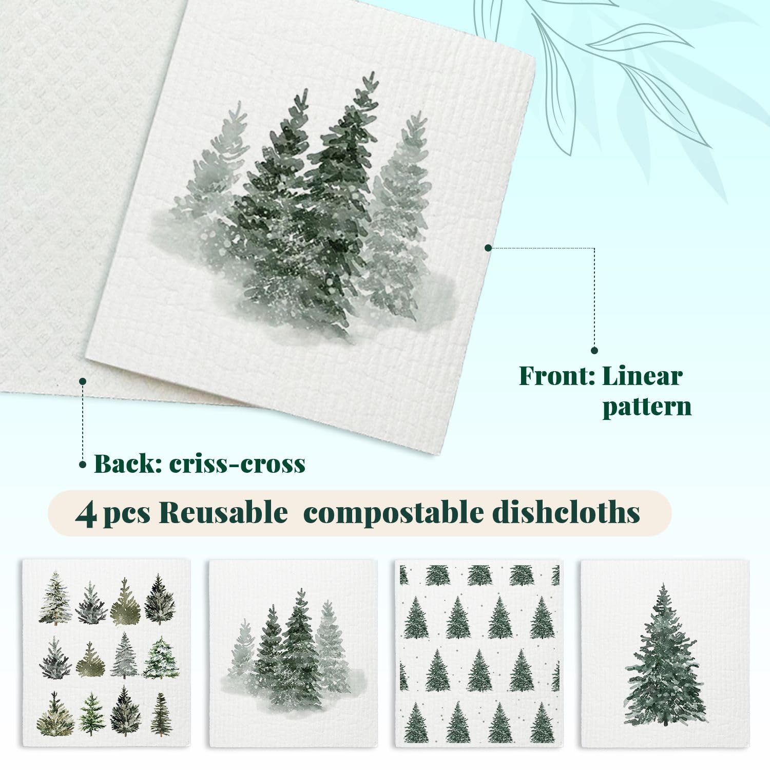 213-JYXWM-christmas-tree - Paños de cocina suecos