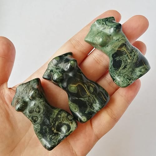 Vista 66 de Figura de cristal curativo de ágata india, escultura de figura femenina, 2 pulgadas, tallado, piedra de palmera, decoración de oficina Ágata