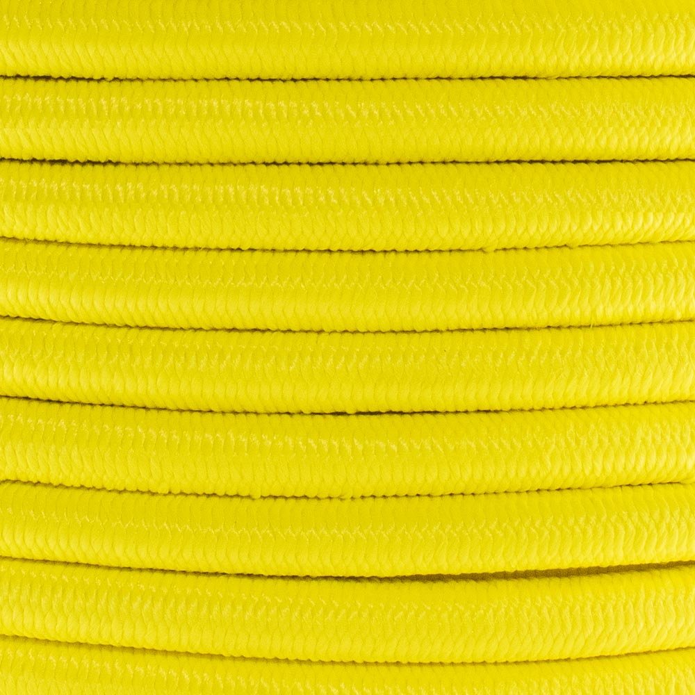 West Coast Paracord Bungee Elastic Nylon Shock Cord (3/8 Inch x 50 Feet, Yellow) — image 1