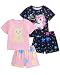CA-Tg glow bear pjs pink 5T