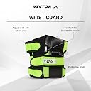 Viva Protective Set Protective Set (Knee/Elbow/Wrist Guard) Multi Purpose Safety Kit for Skateboarding, Roller Skating, Inline Skating, Cycling and Other Sports (Sub Junior,Green) gallery image