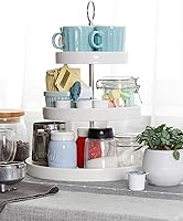 Vista 7 de Sweese Platos de servir blancos, bandejas de porcelana para fiestas, platos rectangulares de 15.5 pulgadas, juego de 4