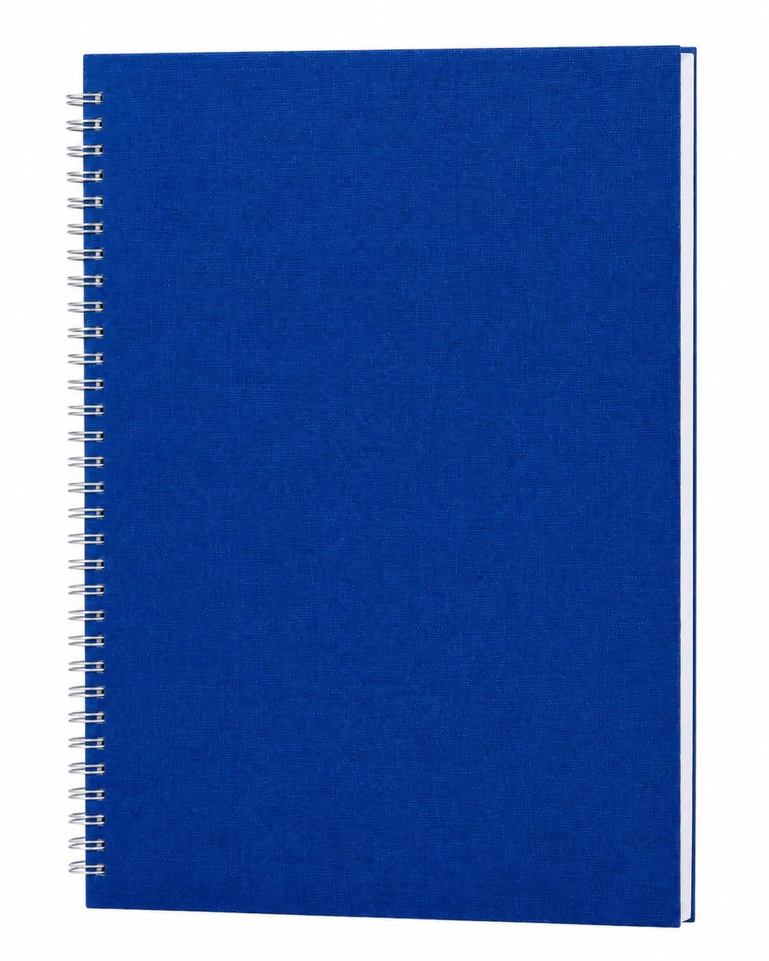 Schlichtes Übungsheft Semplice quaderno in tinta (blu)