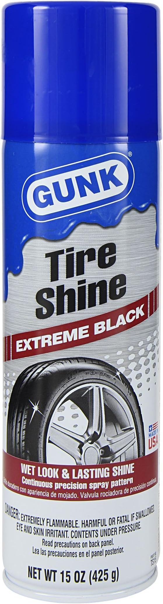 Gunk TS15 Tire Brite Extreme Shine - 15 oz., Blue