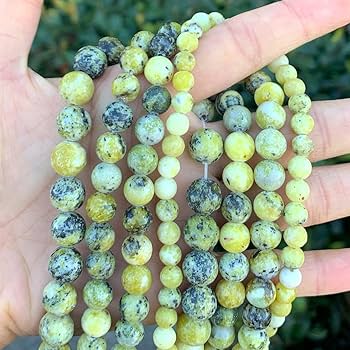 Amazon.com: 45pcs Adabele Natural Yellow Turquoise Healing