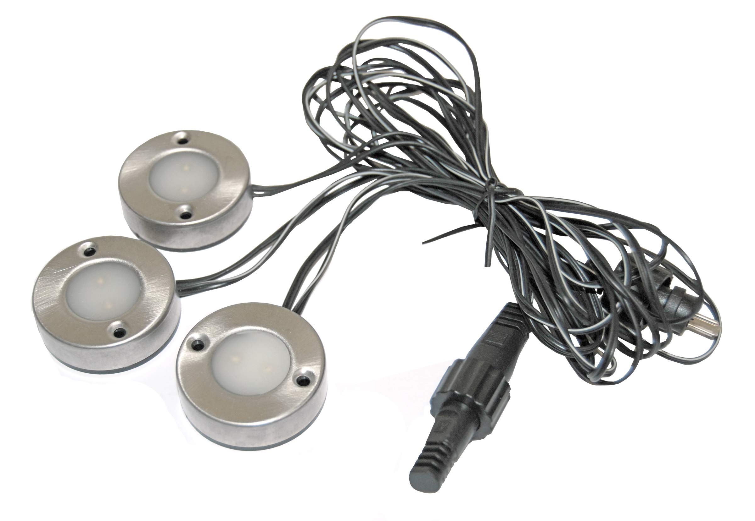 TaylorMade Products Taylor Brite Surface Mount LED Lights - 3 Light Expansion Kit