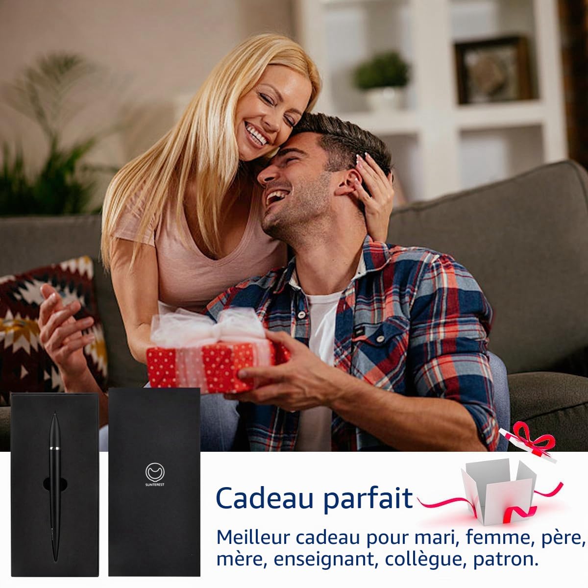 Stylo à bille en lévitation magnétique, stylo flottant de luxe futuriste, stylo exécutif qui défie la gravité, cadeau unique pour homme et femme, décoration de bureau, gadgets technologiques