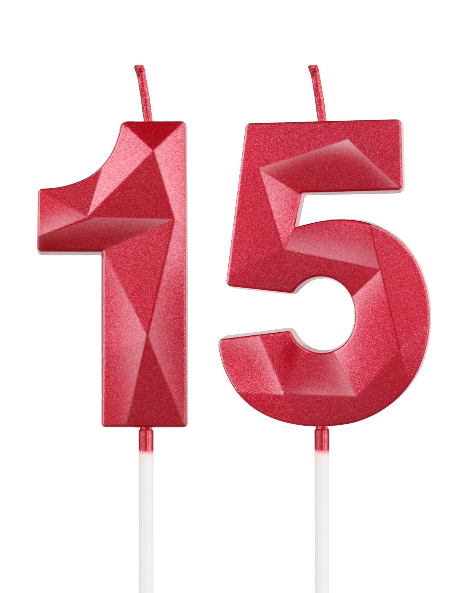 Royal Blue 13th Birthday Candles, 3D Number 13 Candle for Cake, Boy Girl 13th Birthday Decorations,Sapphire Candle Topper Blue Cake Decorations for Birthday Party Wedding Anniversary Supplies — view 325
