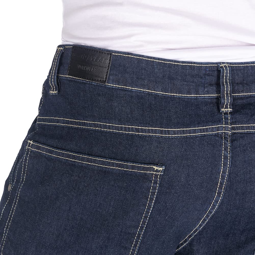 Goodyear Herren Hosen Stretch Denim Tischler Stil Seitentasche Arbeit und Arbeitskleidung