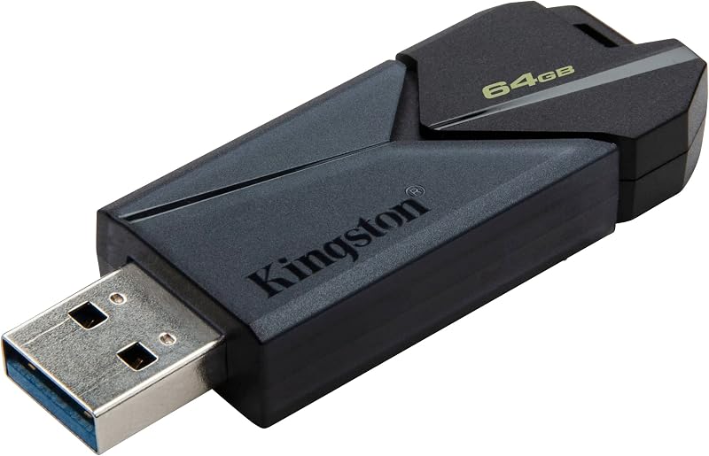 Tecnología Kingston 64 GB USB 3.2 (Gen1) / 3.0 Slide DataTraveler Exodia Onyx DTXON 64 GB 5 años de garantía