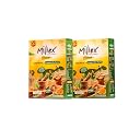 Millex Millet Health Mix With Churnam - Pack of 2 (1.6kg - each 800Gms) 30 Natural Nutrition and 18 Herbal Churna Ingredients | Sprouted Cereals,Nuts, & Pulses |No Sugar Organic Multigrain Nutrition Drink | |Porridge Mix| fba gallery image