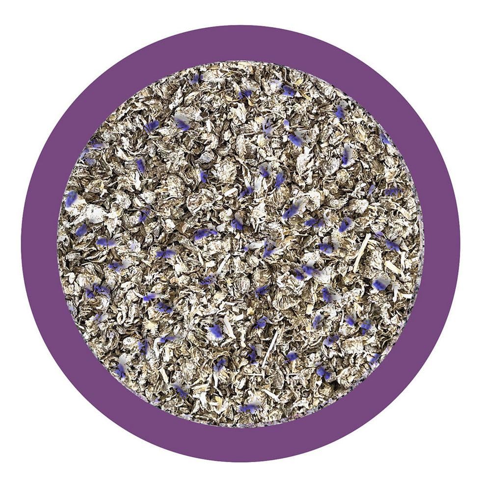 Paglianatura Zestaw do pakowania 6 sztuk Żwirek dla kota Aglomerujący Lavender 2,4 kg/6 lt — świeży zapach lawendy, wysoka chłonność, ekologiczny i łatwy w czyszczeniu