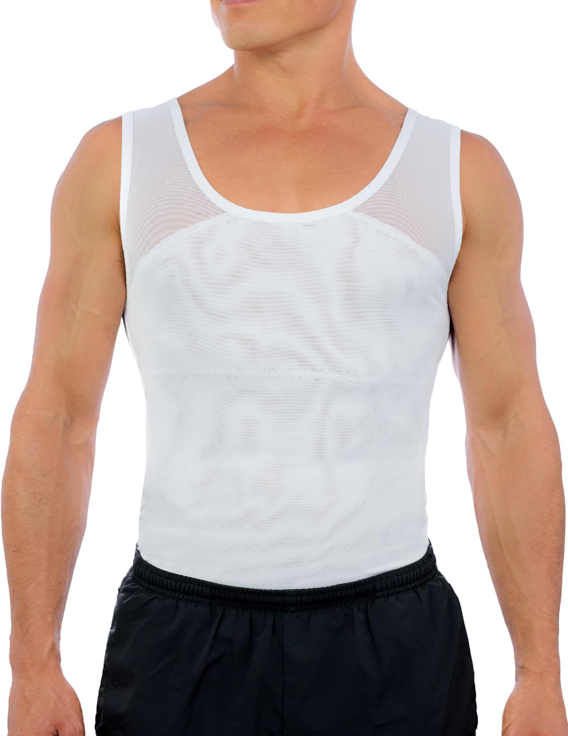 Original Men's Chest Compression Shirt to Hide Gynecomastia Moobs