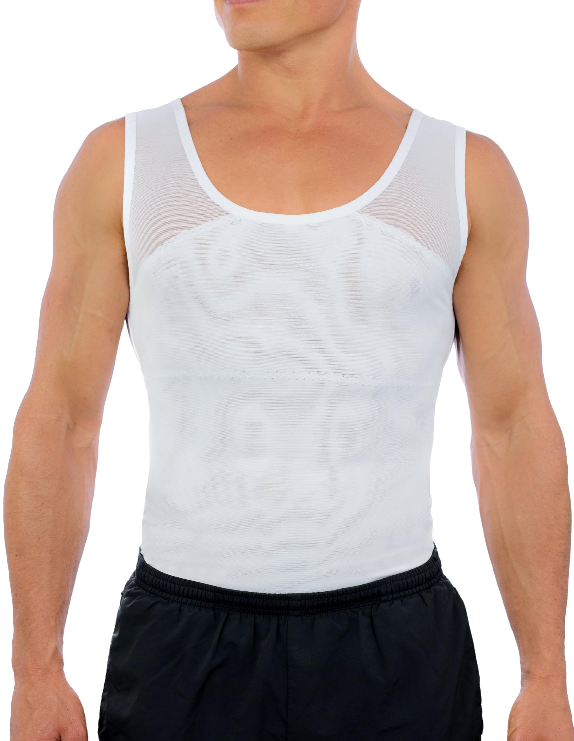 Original Men's Chest Compression Shirt to Hide Gynecomastia Moobs Shapewear