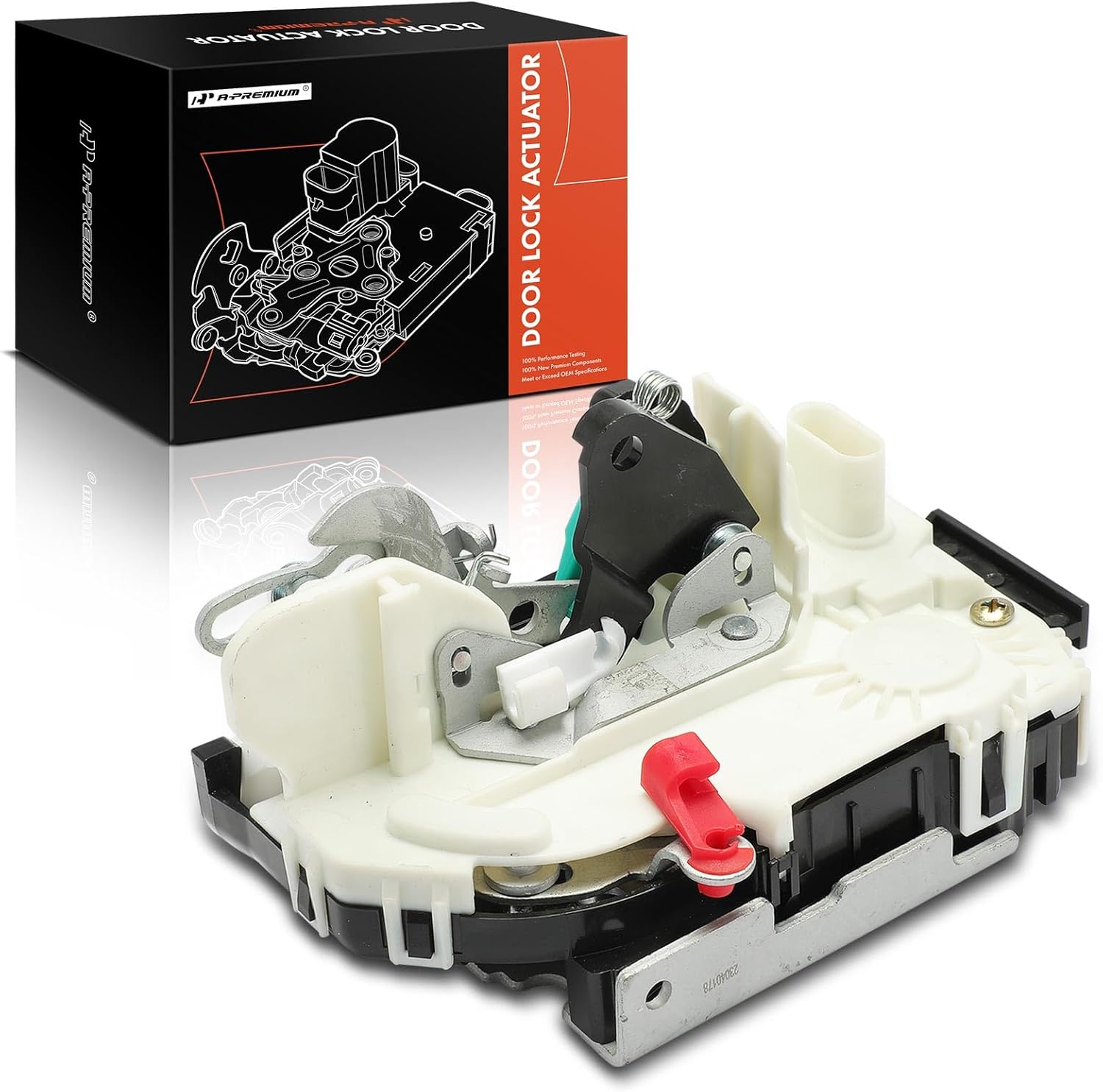 A-Premium Rear Left Driver Side Door Lock Actuator Compatible with Jeep Wrangler 2007-2017, Wrangler JK 2018