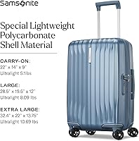 Amazon | Samsonite UpLIFT ハードサイドラゲッジ, エレメンタルブルー