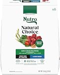 NUTRO Choice naturel Grand race adulte d'aliments pour chiens secs, agneau & Recette de riz, 13.61kg (30LB) sac