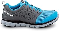Vista 10 de Reebok Zapatos para trabajo industrial y de construcción Sublite Cushion para hombre Negro/Gris