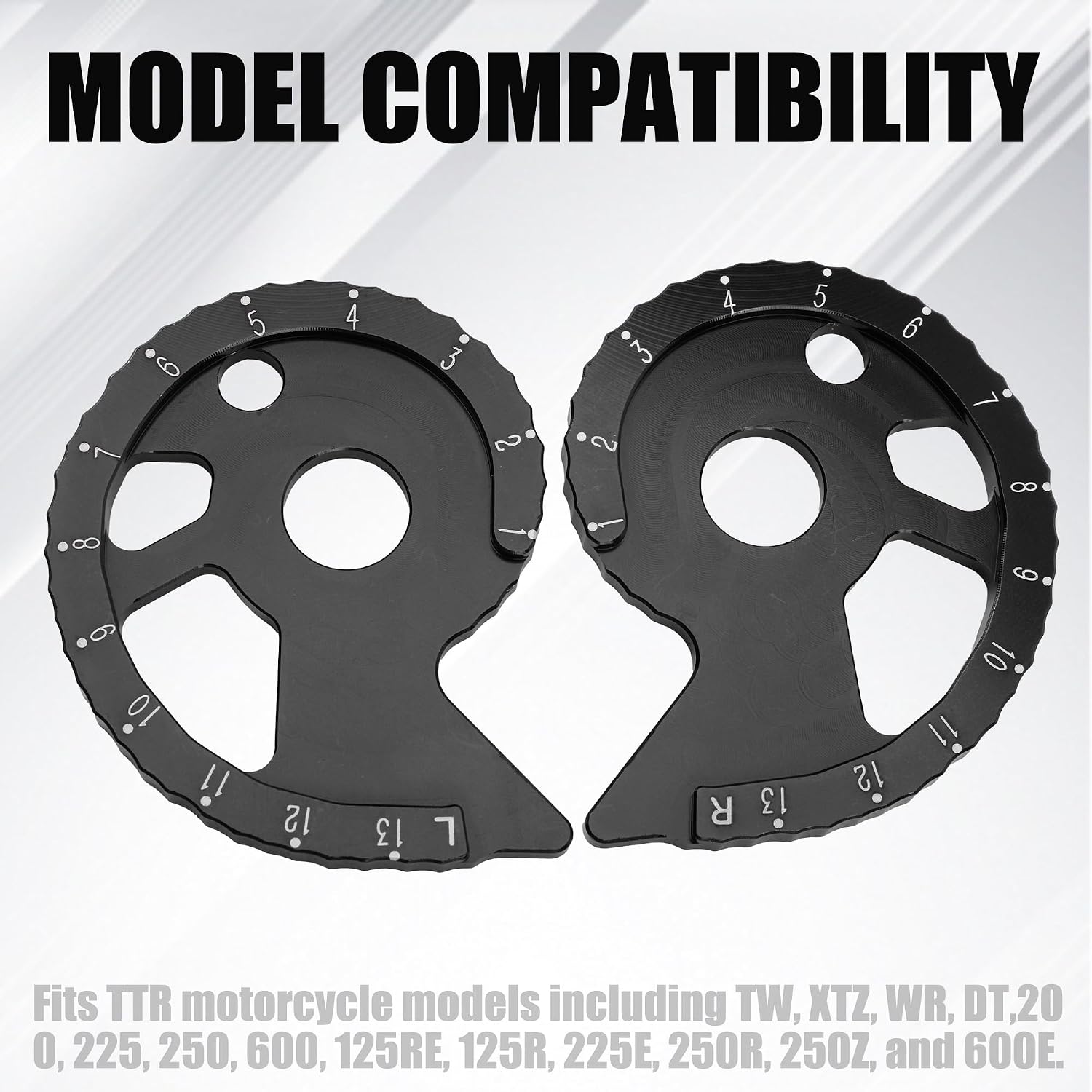 Chain Adjuster Tensioner CNC for 200 225 250 600 TTR TW XT XTZ