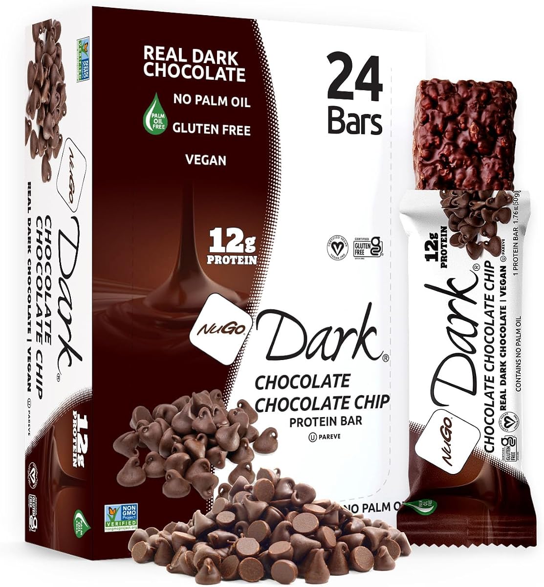 Nucao Organic Chocolate Bar Bundle (12-Pack)
