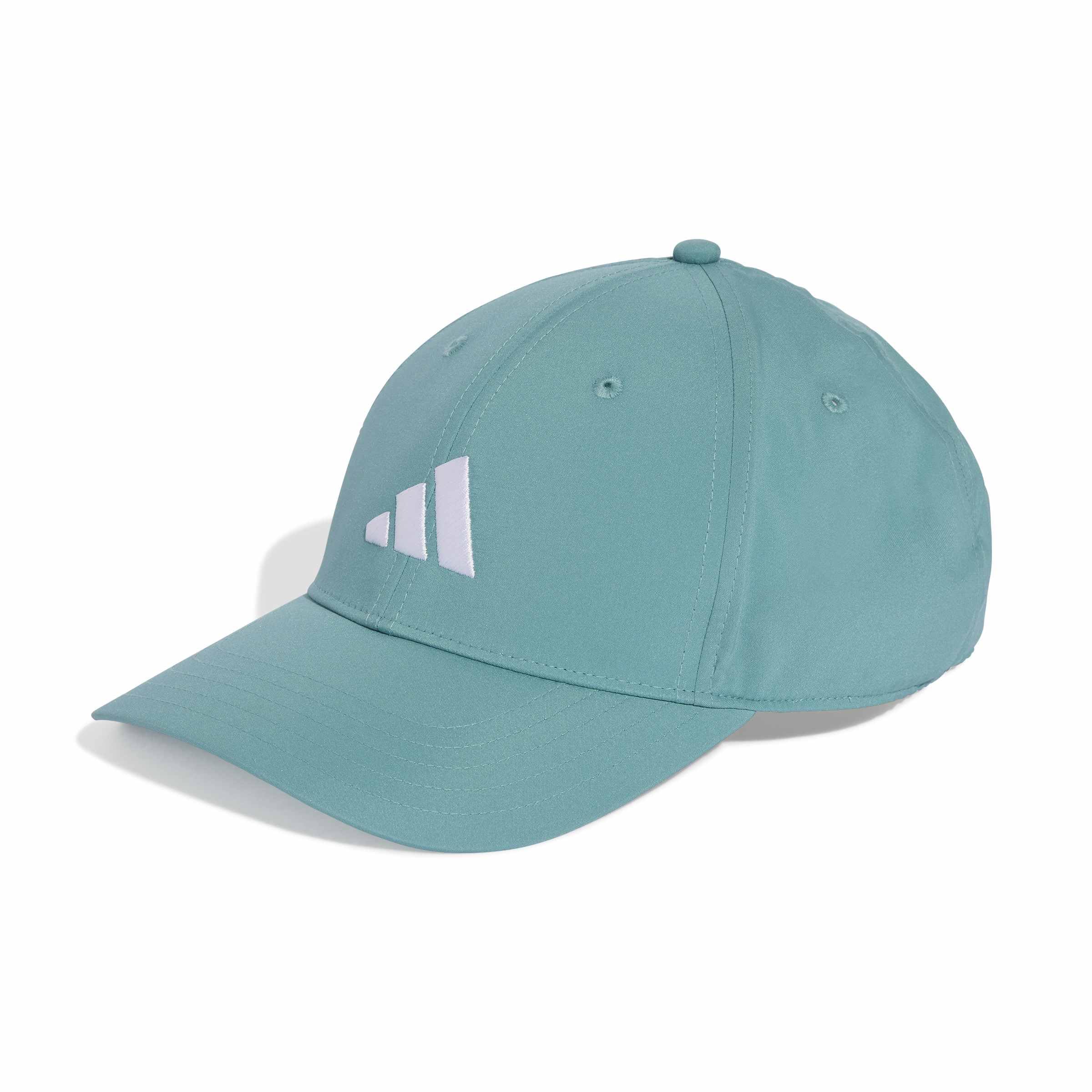 adidas Unisex Bball Cap LT EMB NEW Logo, Powder Teal/White, XS