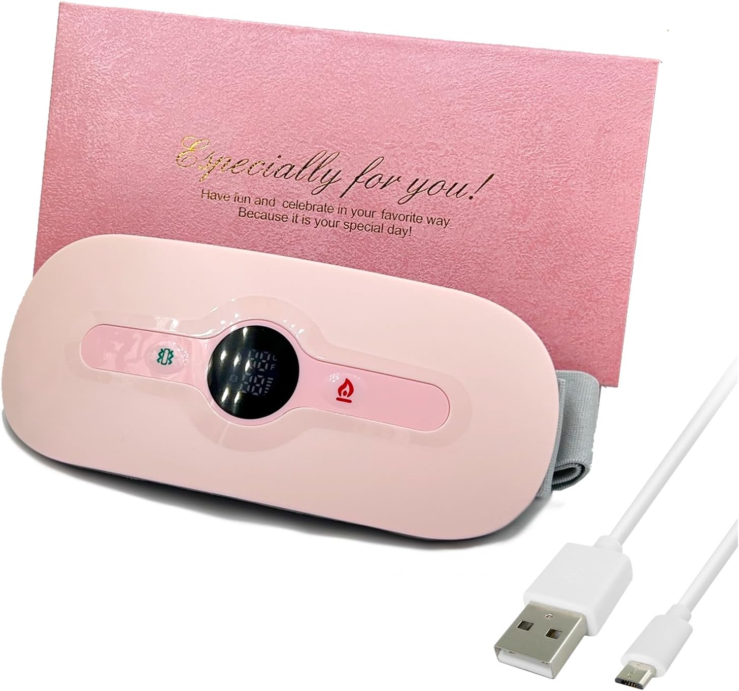 Heating Pad for Period Cramps with 6 Heat Levels & 6