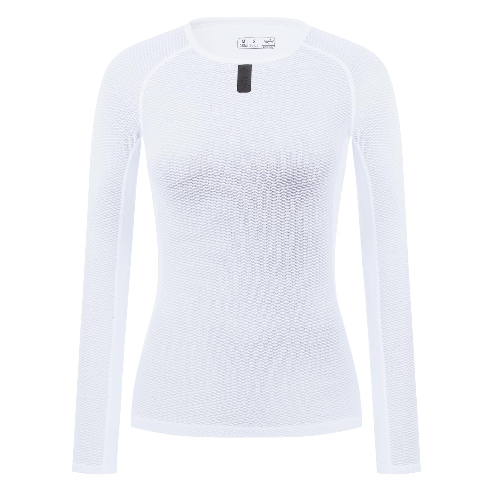 YKYWBIKE Radunterhemd für Damen, schnelltrocknend, ärmellos, Kompressions-Mesh-Unterhemd, atmungsaktiv, Biker-Shirt