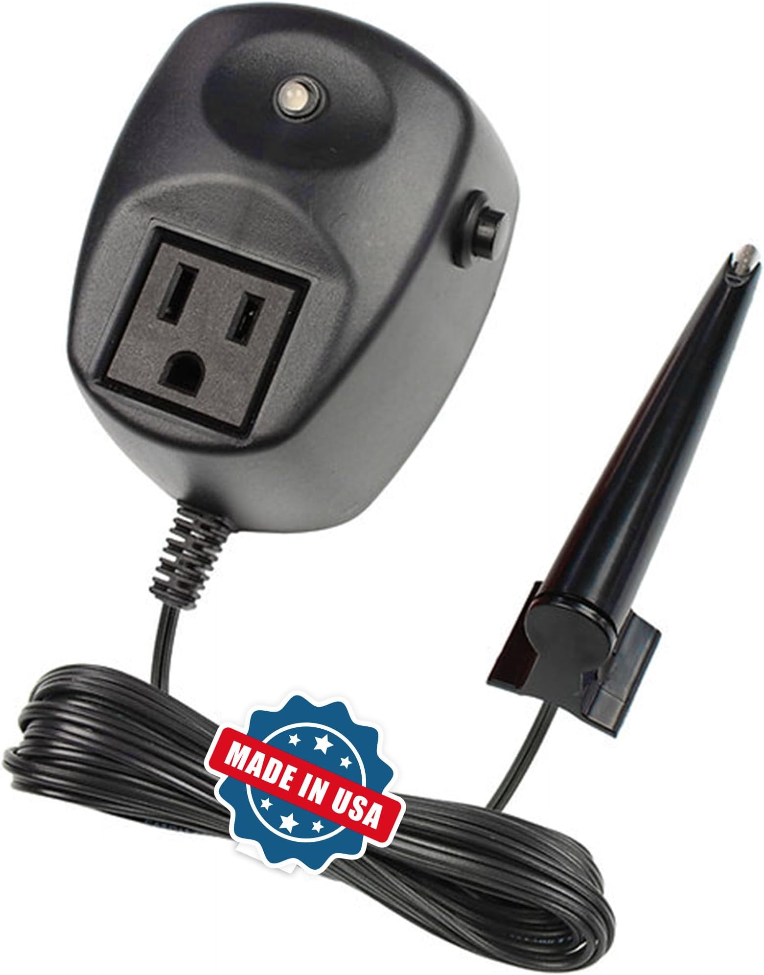 HC8000T Electronic Sump Pump Float Switch – Built-In Alarms, Dry-Sensor Technology, Water Sensor Alarm, Ideal for All Sump Pumps – MADE IN USA