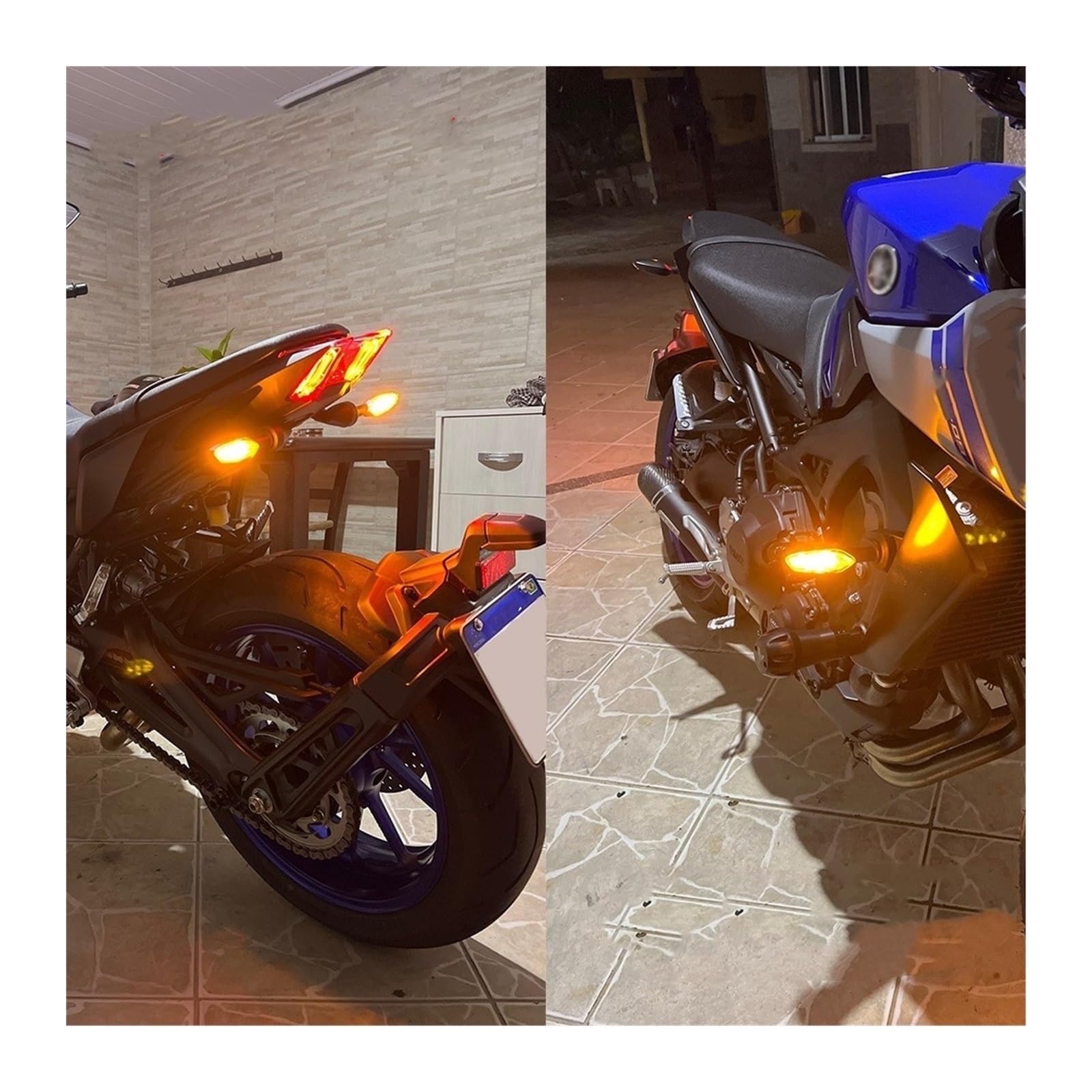 Mini uniwersalne wskaźniki Dla Yamaha MT-03 2016-2023 Motocyklowe kierunkowskazy LED