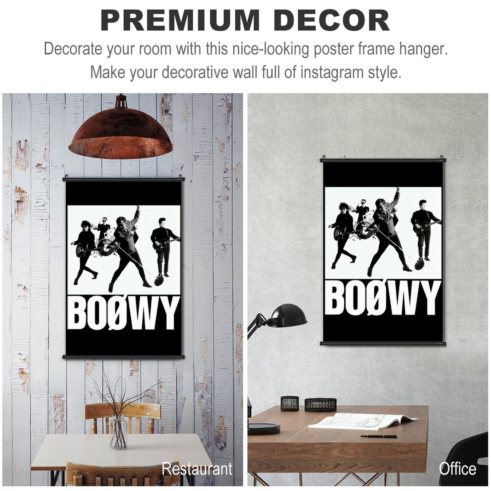 Amazon.co.jp: タペストリー ボウイ Boowy BOØWY 掛ける絵 巻物 軸物