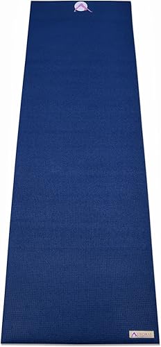 Vista 8 de AURORAE Esterilla de yoga clásica/impresa extra gruesa y larga. Incluye colofonia antideslizante Pino arbolado