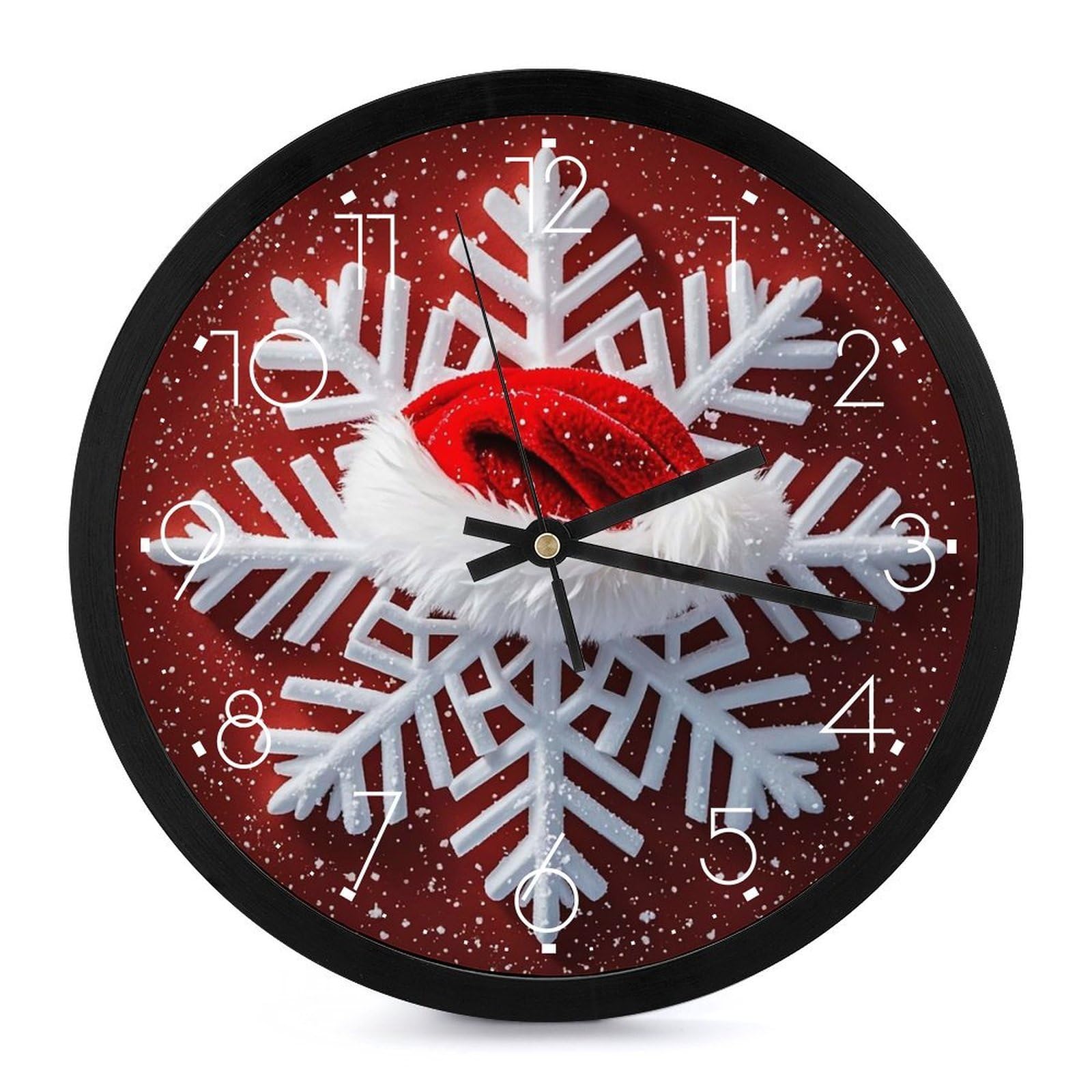 Horloge murale numérique à balayage continu pour une précision sans bruit