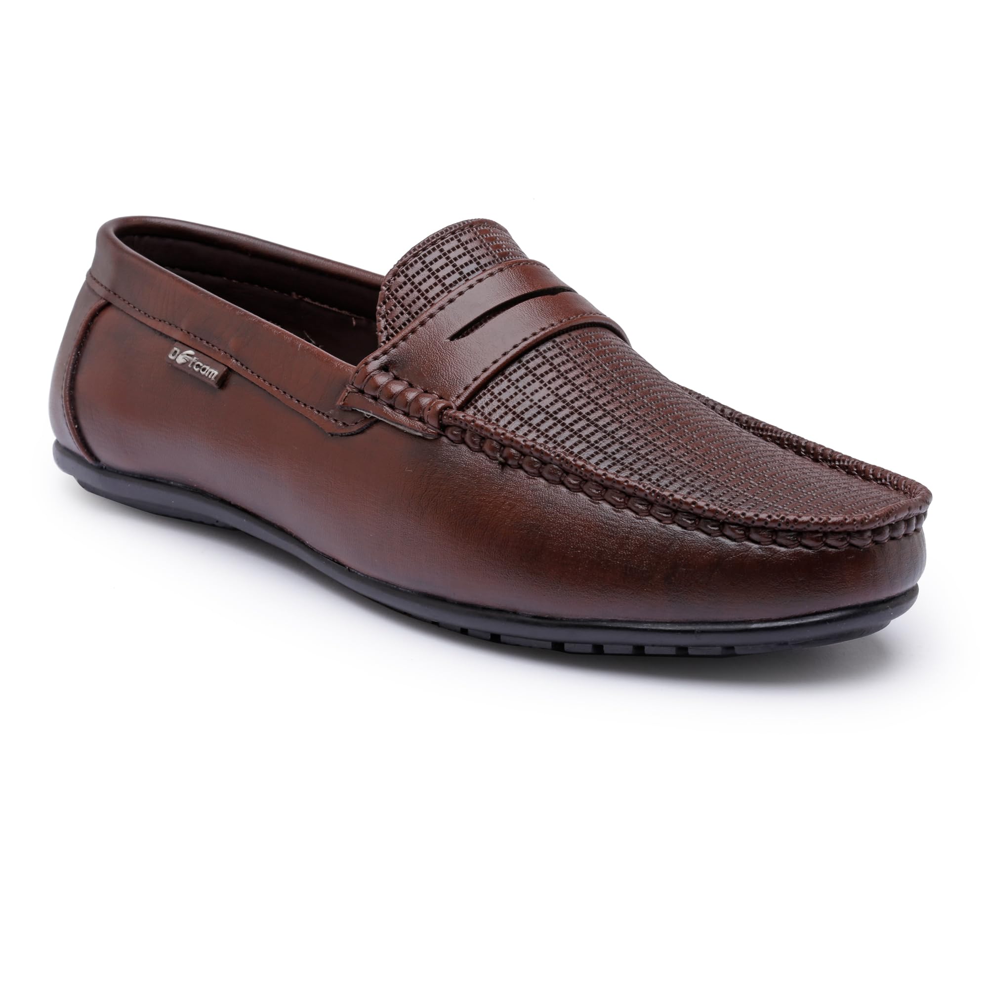 DRIVE-44 Lightweight Comfortable Synthetic Leather Loafers for Men-image-35