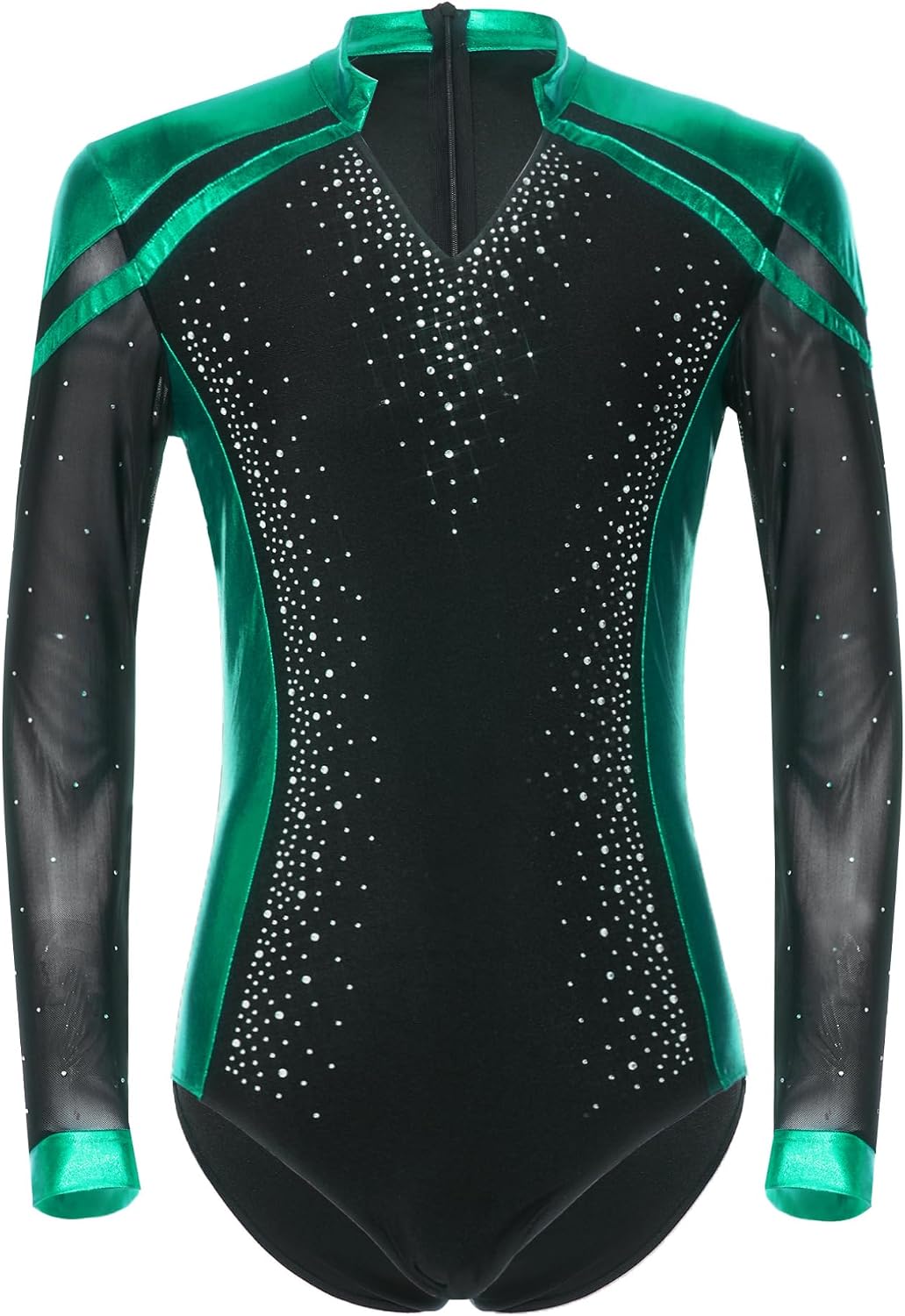 Hularka Men Latin Dance Leotard Ballroom Dance Shirt