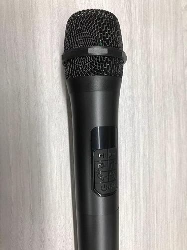 BIGASUO Micrófono 2 para máquina de karaoke (sin batería)