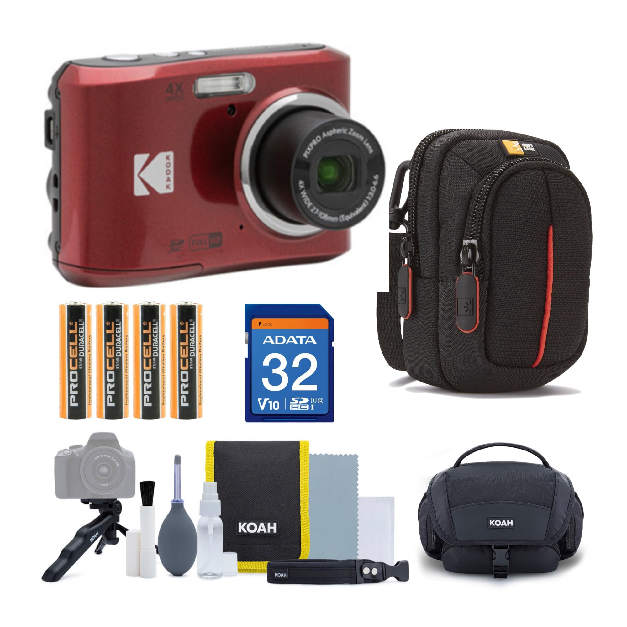 Amazon.com : KODAK PIXPRO Friendly Zoom FZ45-WH 16MP Digital