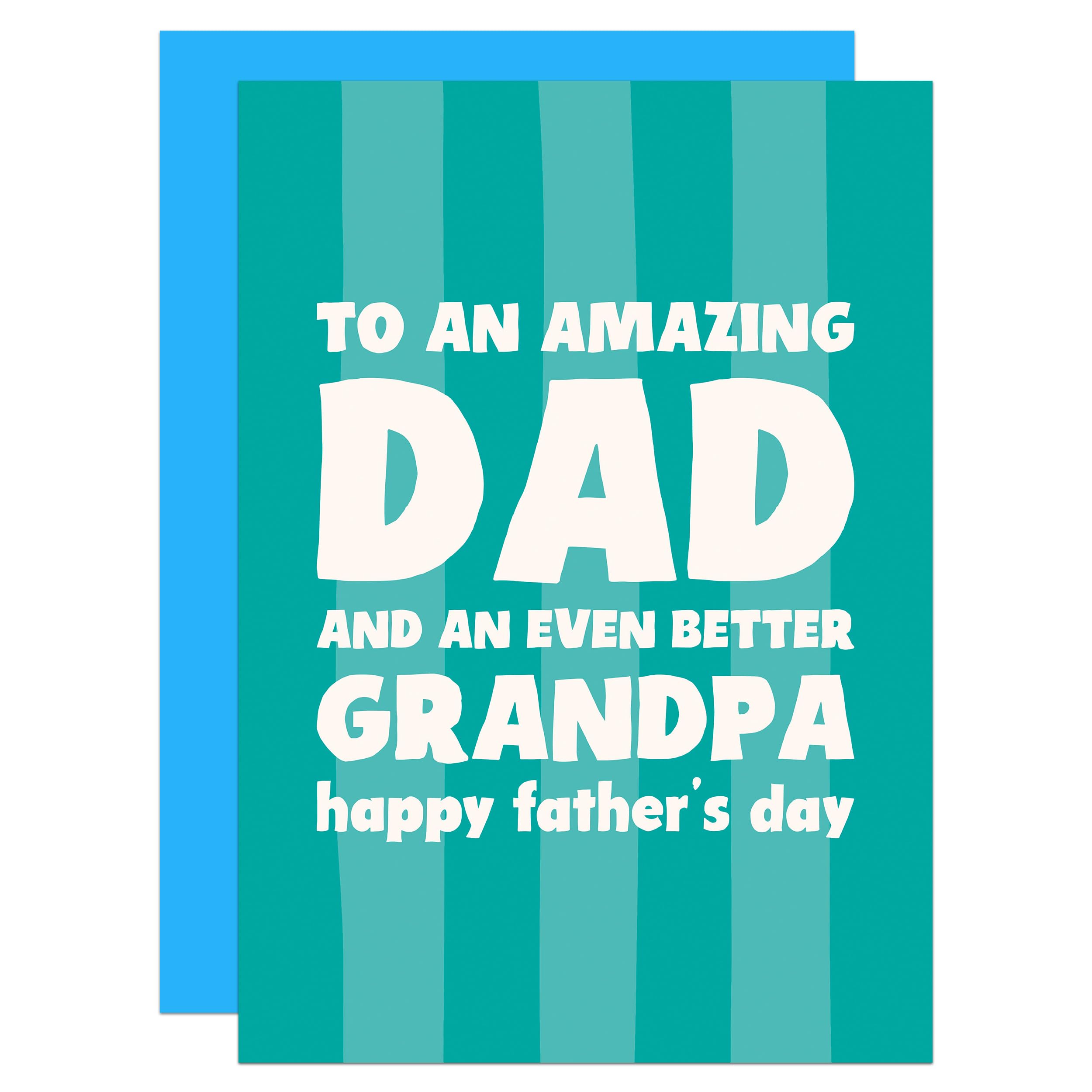 Funny Dad & Grandpa Father’s Day Card, Grandfather Fathers Day, From Grandchildren (Grandpa)