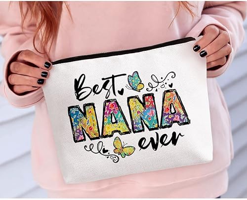 Miniatura 3 de Regalo para niña amante de los animales, bolsa de maquillaje de animales, bolsa de cosméticos para adolescentes, Beige, Just Foxes