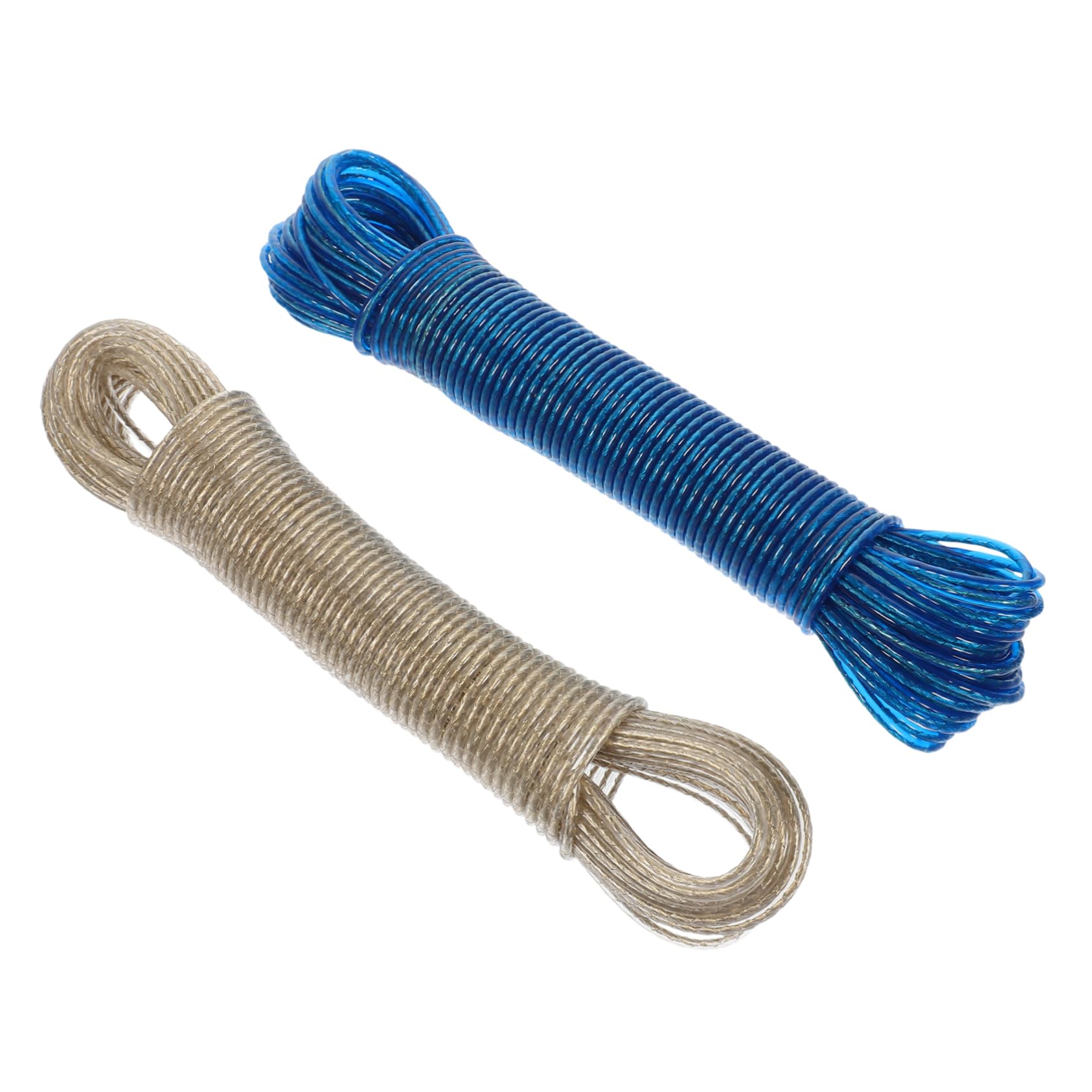 PRETYZOOM Lot de 3 Étendoirs à Linge Coupe-Vent Cintres de Voyage pour Sécher Le Linge Corde à Linge Dextérieur Cordes à Linge Non Destinées Camping 2 Pièces X 3