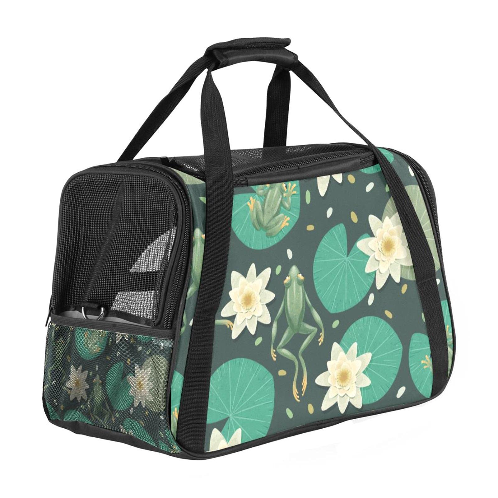Sac de transport chat approuvé cabine pour voyager en avion avec style