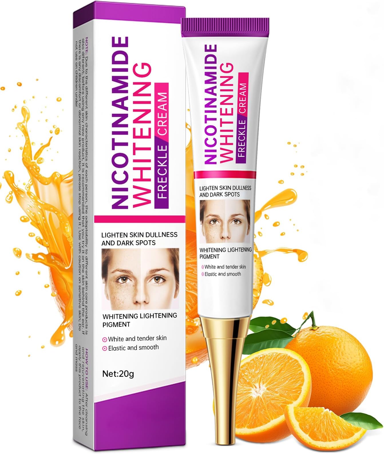 Dark Spot Remover for Face, Niacinamide Freckle Remover Cream for Body, 1 PCS Moisturizing Serum for Skin, Quick Effect to Repair Freckles Melasma Brown Spot.