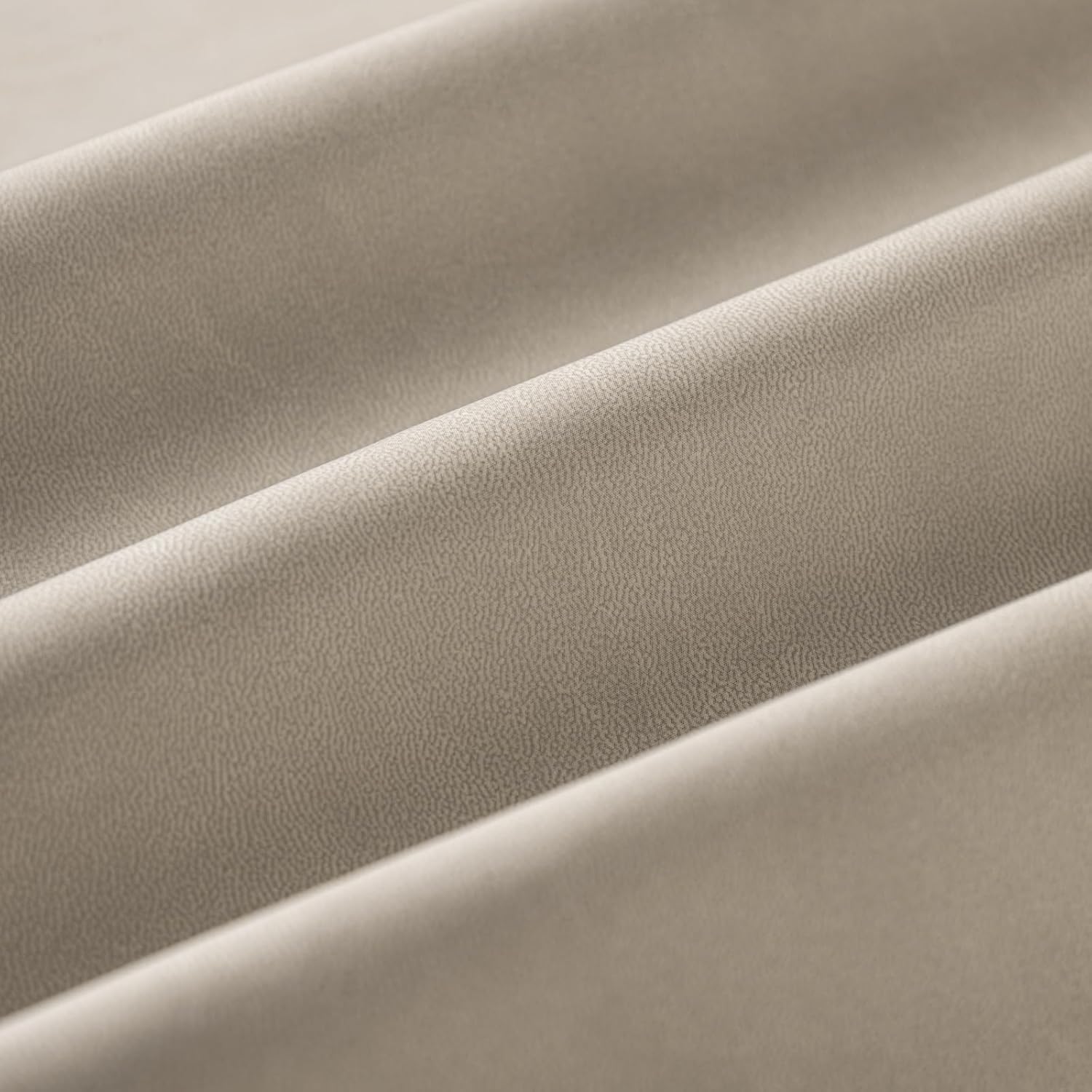 Wooqu PU Leather Book Cloth, 17x29”, Latte Grain, Light Gray