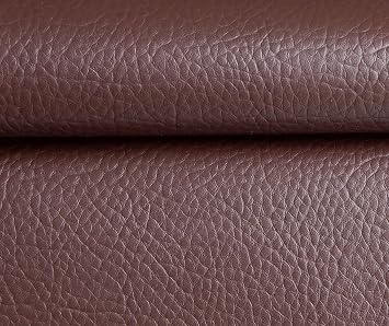 Leather Repair Patch Self-Adhesive 54x20 Inch, Peel And Stick Leather Tape For Couch Sofa Car Seat Chair, Faux Leather Vinyl Repair Kit For Furniture Tear Scratch Hole, Waterproof Leather FixDark bro